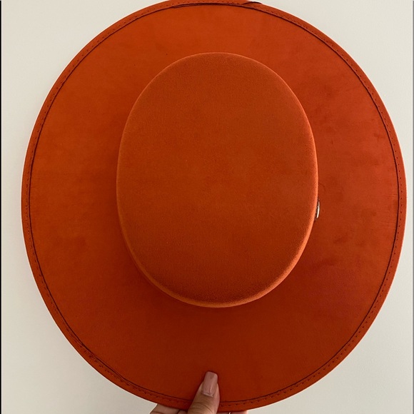 Melissa cordobés Suede Wide Brim Hat main image 5